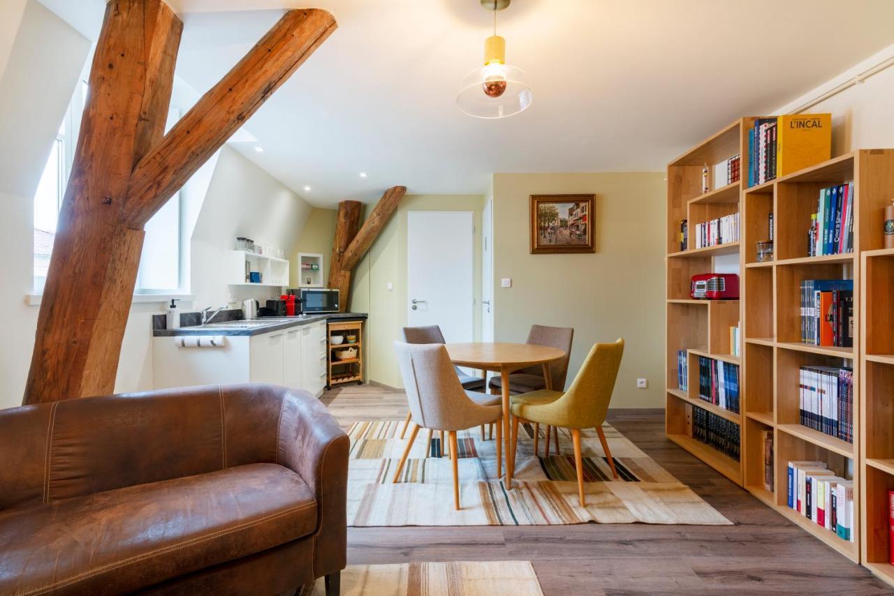 Le Clocher De Saint-Epvre Apartment น็องซี ภายนอก รูปภาพ
